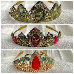 Princess Crown Set (Aurora/Elena/Tiana)